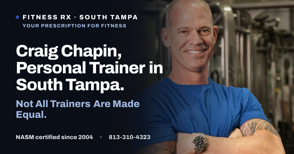 Craig Chapin, personal trainer in Tampa
